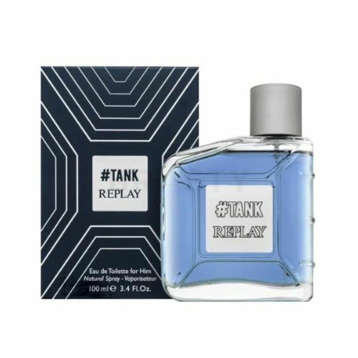Photo: Replay Mens #Tank EDT Spray 3.4 oz Fragrances 8011889500453