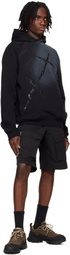 HELIOT EMIL Black Fluxus Hoodie