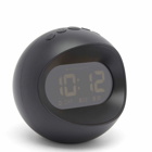 Newgate Clocks Centre of Earth LED Alarm Clock in Black