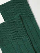 Falke - Lhasa Ribbed-Knit Socks - Green
