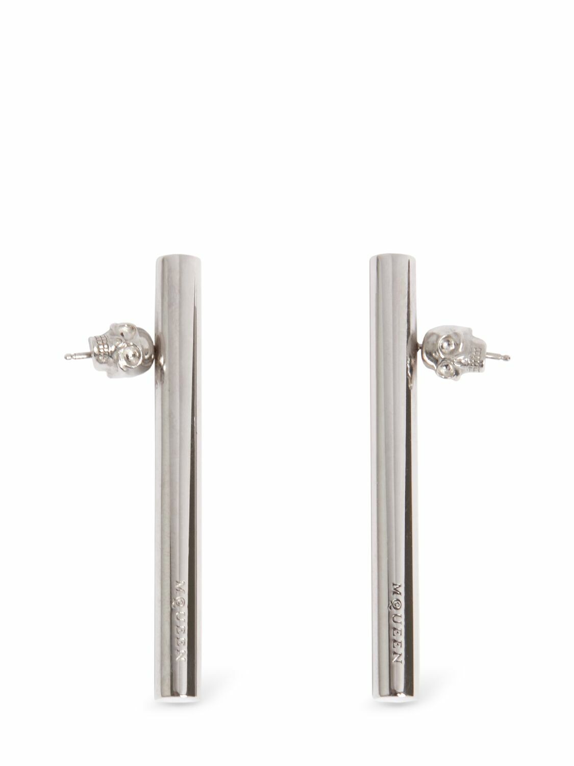 Dew Drop Caged Ear Cuff in Silver Alexander McQueen