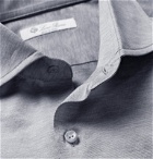 Loro Piana - Slim-Fit Cotton-Jersey Shirt - Gray