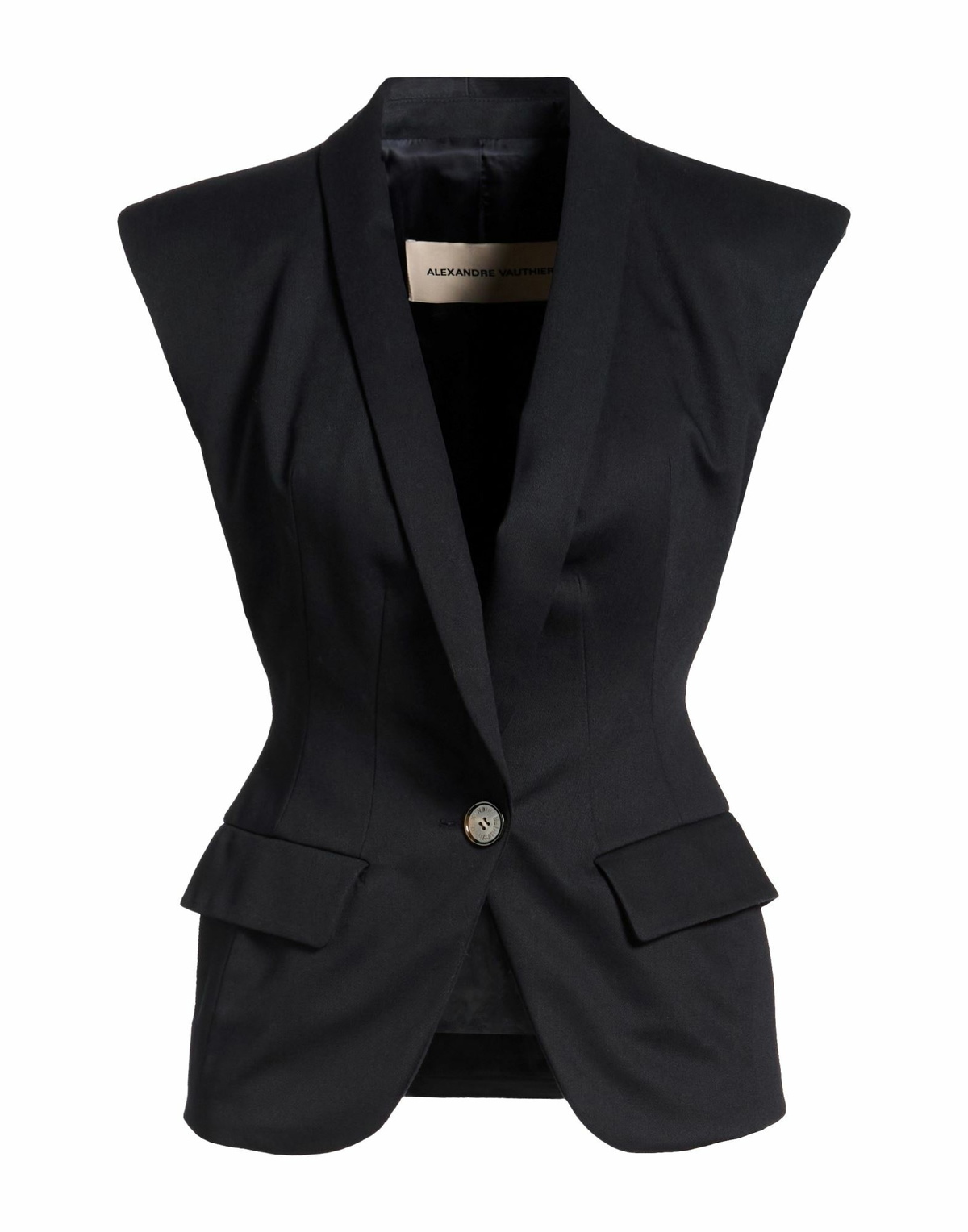 Alexandre Vauthier Womens Blazer Midnight in Blue