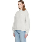 ANINE BING Off-White & Black Framed Monogram Alec Hoodie