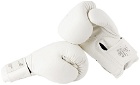 UNIQ White Velcro Boxing Gloves