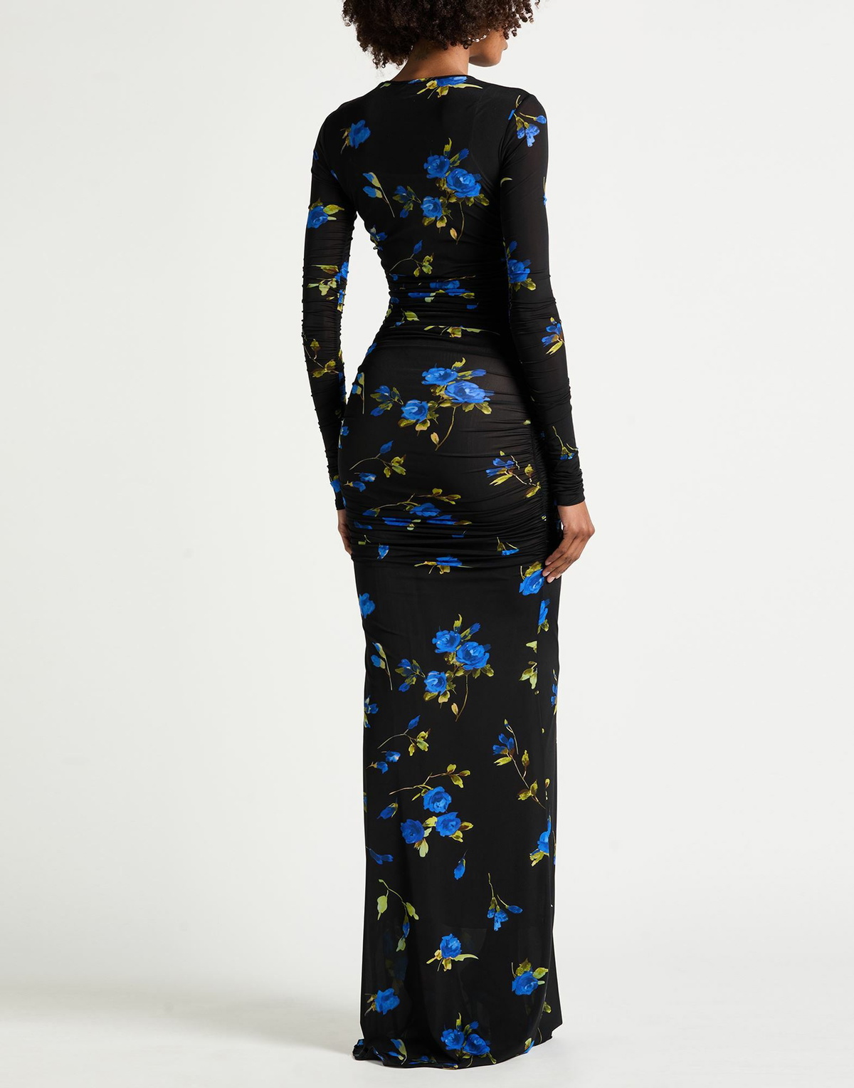 Blumarine Womens Maxi dress in Black