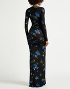 Blumarine Womens Maxi dress in Black