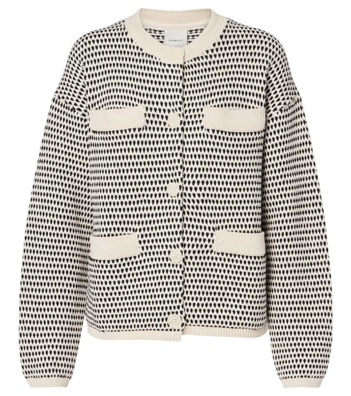 Photo: Varley Tidewell cotton cardigan