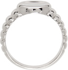 Maria Black Wave Signet Ring
