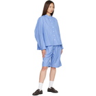 YMC Blue Carax Shorts