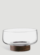 LSA International City Bowl and Walnut Base