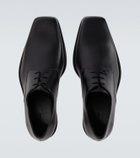 Balenciaga Concorde leather Derby shoes