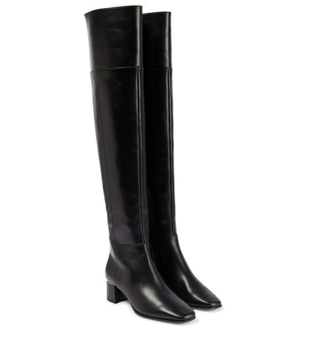 Jimmy Choo Loren 45 leather over-the-knee boots Jimmy Choo