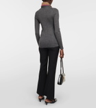Prada Cashmere, wool, and silk cardigan