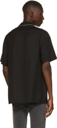 Ksubi Black Downtown Short Sleeve Shirt