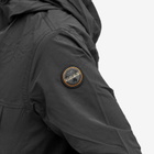 Napapijri Women's Zip Rainforest Windbreaker Jacket in Black