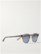 Mr Leight - Kennedy Round-Frame Acetate and Titanium Sunglasses