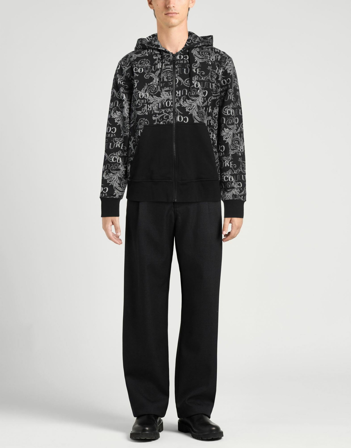 Versace Jeans Couture Mens Sweatshirt in Grey