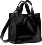 Acne Studios Black Mini Logo Tote