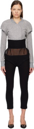 Kiko Kostadinov Black Lauterbach Shorts