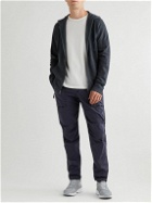 James Perse - Loopback Supima Cotton-Jersey Zip-Up Hoodie - Blue