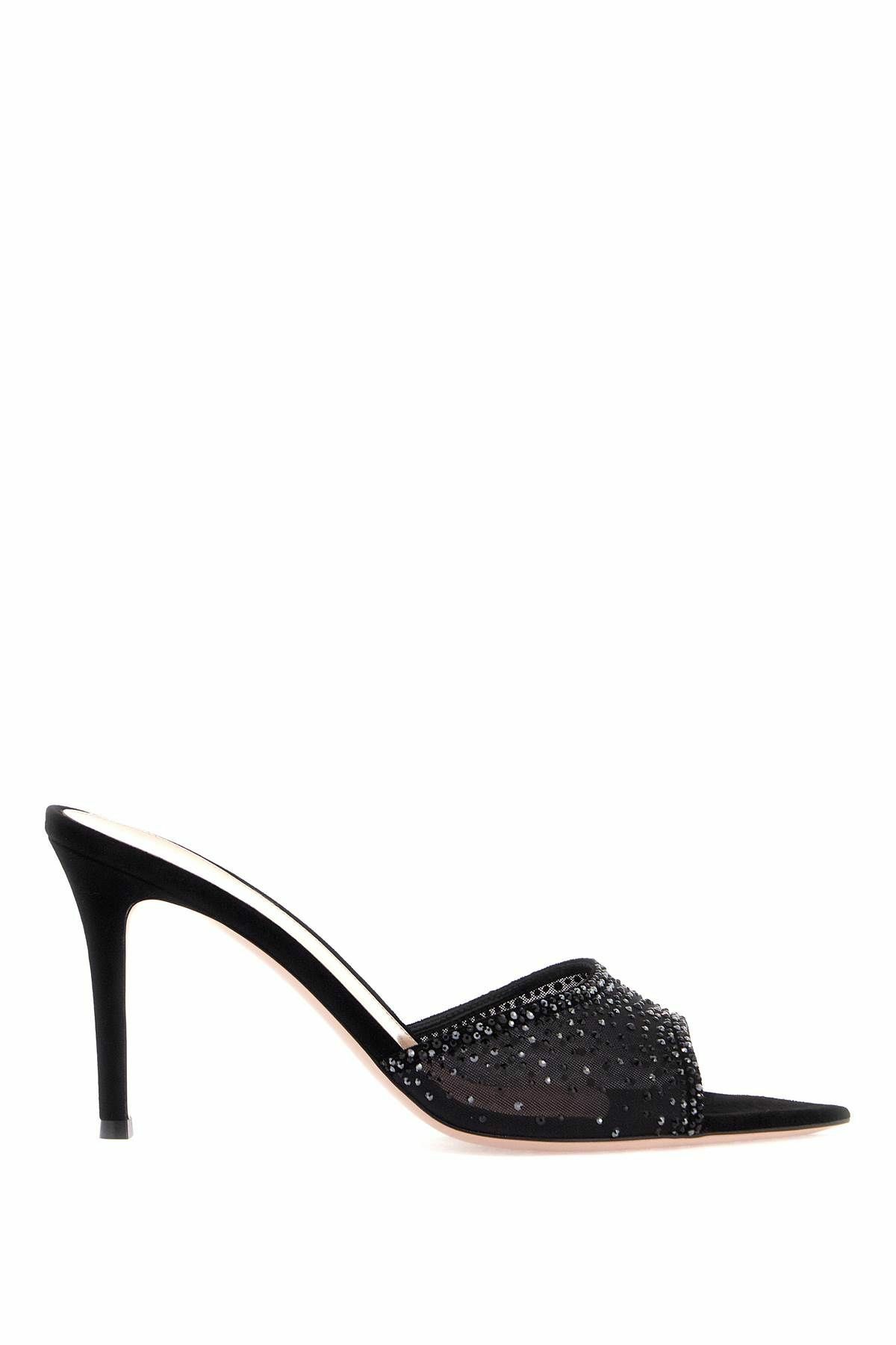 GIANVITO ROSSI rania 85 mules Black