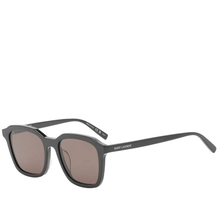 Photo: Saint Laurent Sunglasses Saint Laurent SL 457 Sunglasses in Black