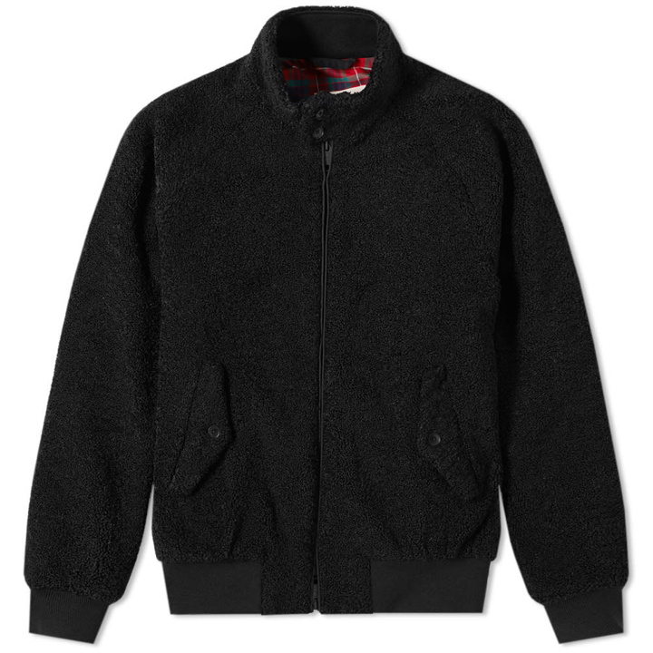 Photo: Baracuta x Engineered Garments G9 Teddy Jacket Black