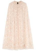 Needle & Thread Maeve Sequin-embellished Tulle Cape Light Pink