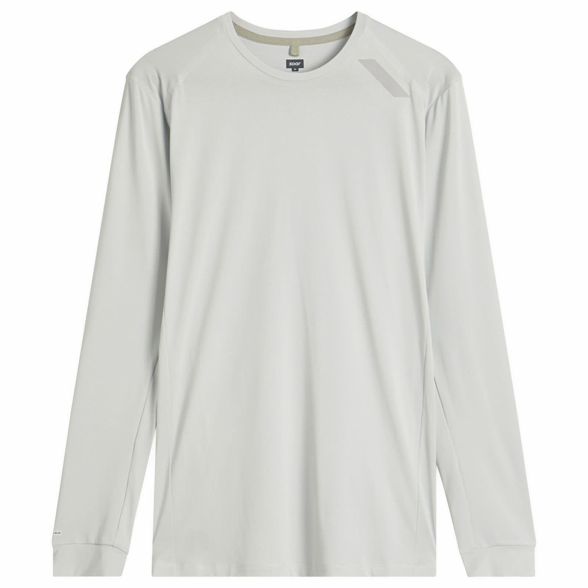 SOAR Men's Long Sleeve Tech T-Shirt in Ice Blue Soar Running