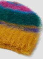 Mohair Beanie Hat in Multicolour