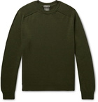 Berluti - Cotton and Mulberry Silk-Blend Sweater - Men - Army green