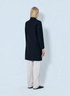 Jil Sander Single-Breasted Wool Coat