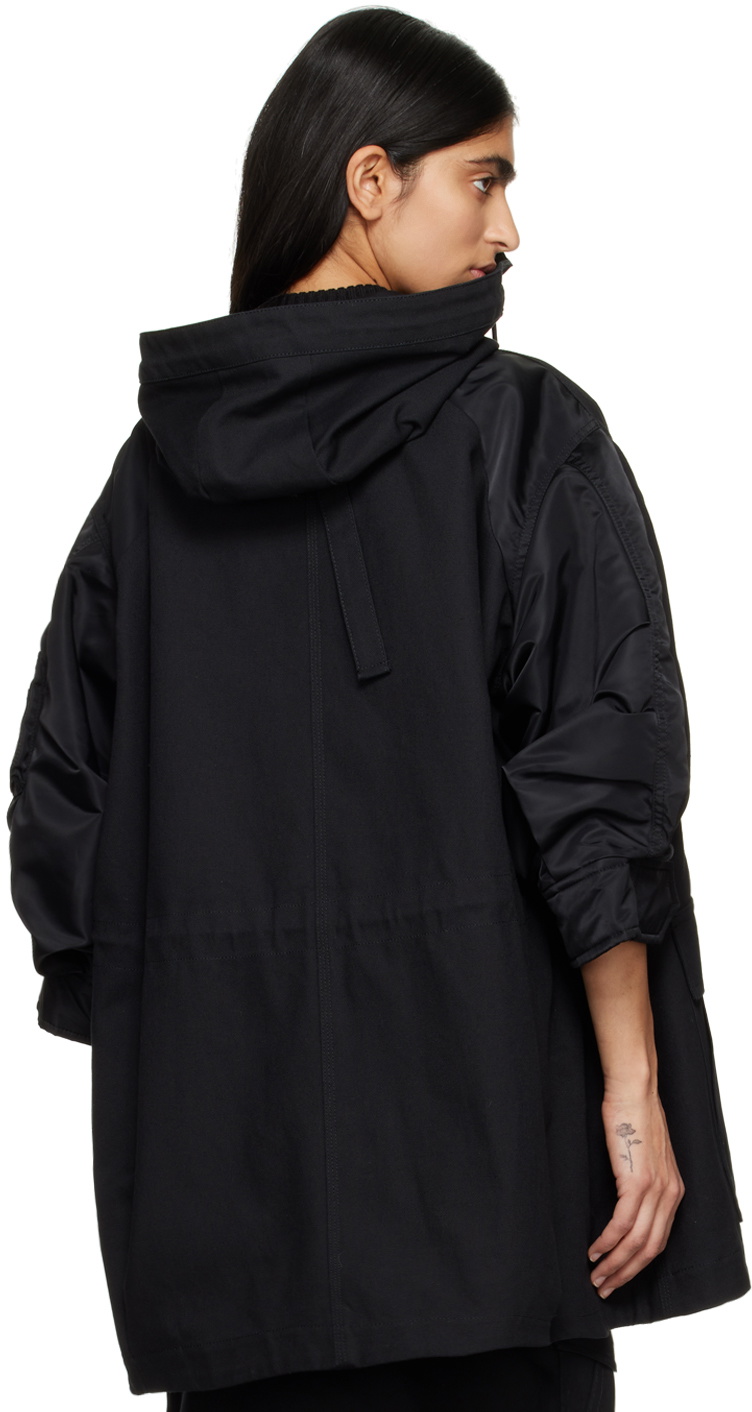 sacai Black Carhartt WIP Edition Coat Sacai