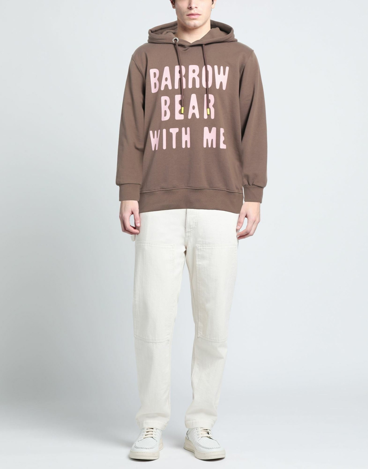 Barrow Mens Sweatshirt in Brown