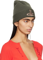 Vivienne Westwood Khaki Classic Beanie