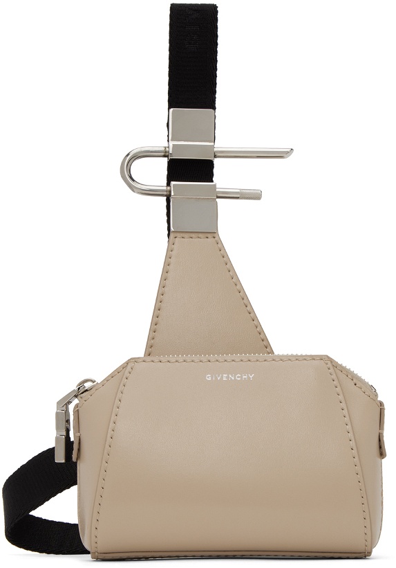 Photo: Givenchy Beige Mini Antigona U Crossbody Bag