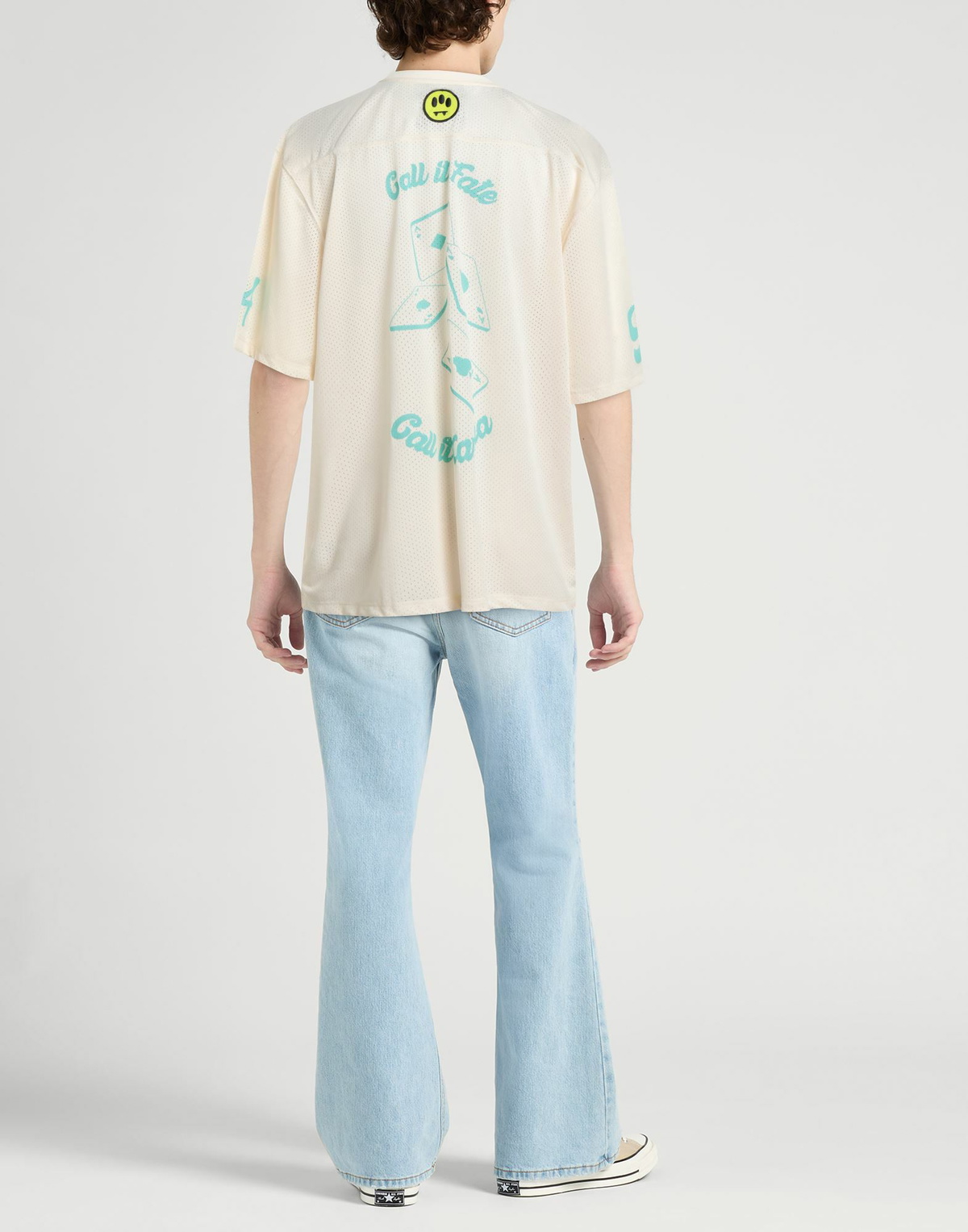 Barrow Mens T-shirt in Ivory