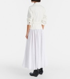 Gabriela Hearst Delyth cotton and linen maxi dress