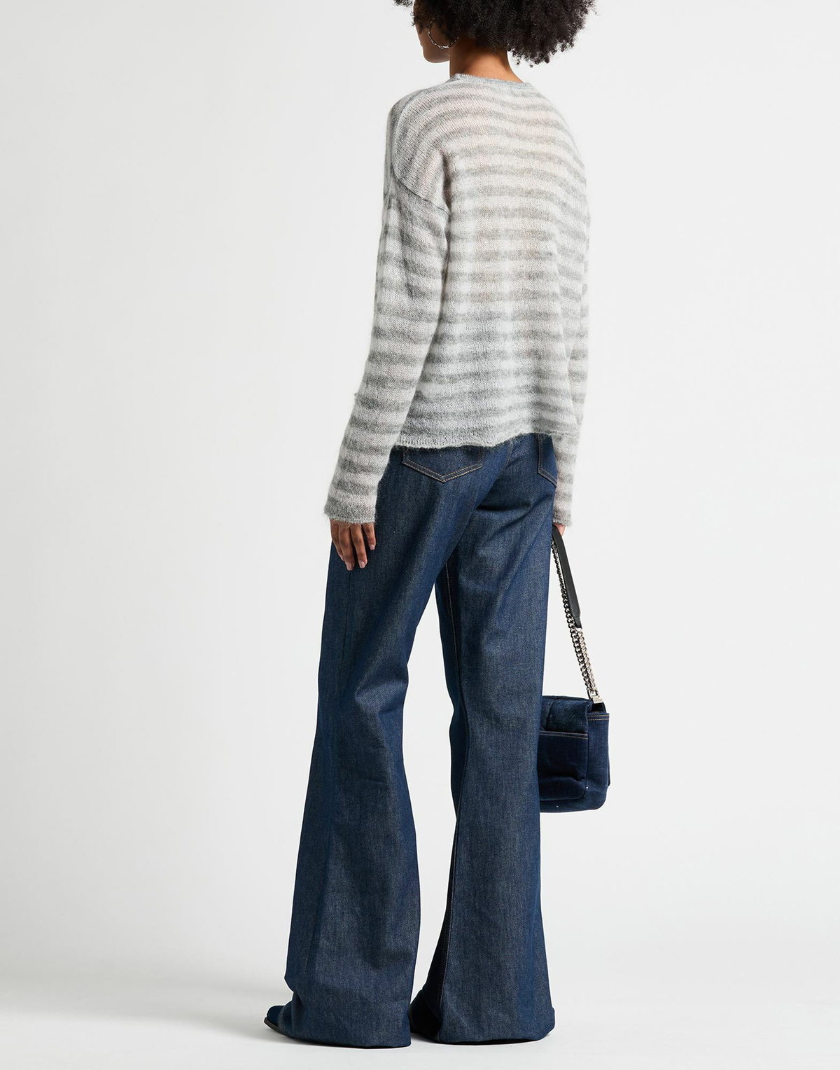 Crossley Womens Sweater in Grey