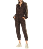 Gucci - GG Supreme silk-twill sweatpants
