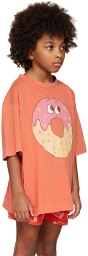 The Animals Observatory Kids Red Rooster Oversize T-Shirt