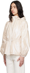 MACKAGE Off-White Isha Balloon Sleeve Rain Jacket