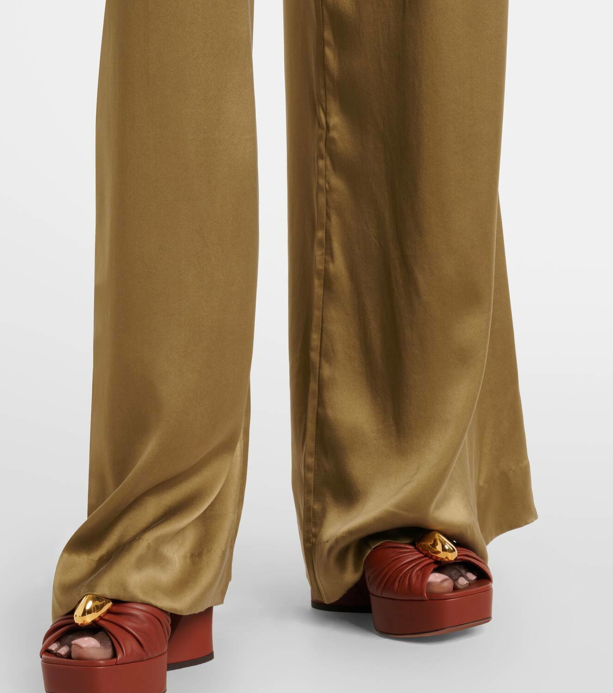 【送料&関税込】Zimmermann Illustration Tuck Silk Trousers Zimmermann Tuck Silk Belted Wide-Leg Pants | Saks Fifth Avenue