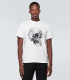 Alexander McQueen Printed cotton jersey T-shirt