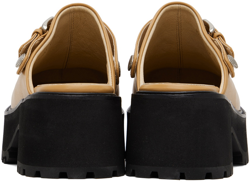 [Margesherwood] / ☆ 70's CLOGS / beige shearing CLOGS - MARGESHERWOOD