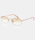 Brunello Cucinelli Timeless Reflections round sunglasses