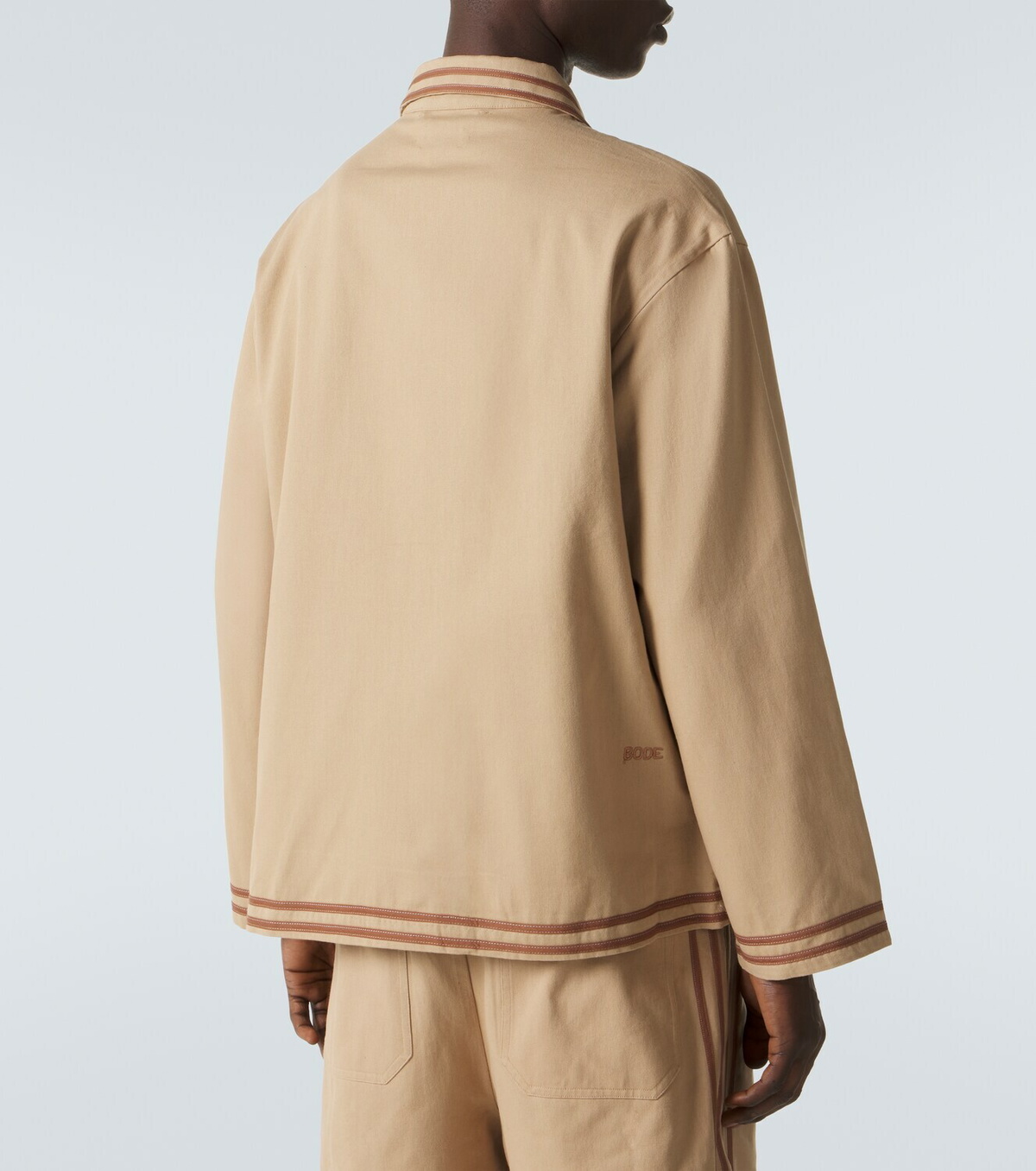 Bode Cotton twill overshirt