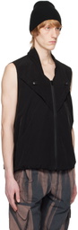 JiyongKim Black Layered Jacket