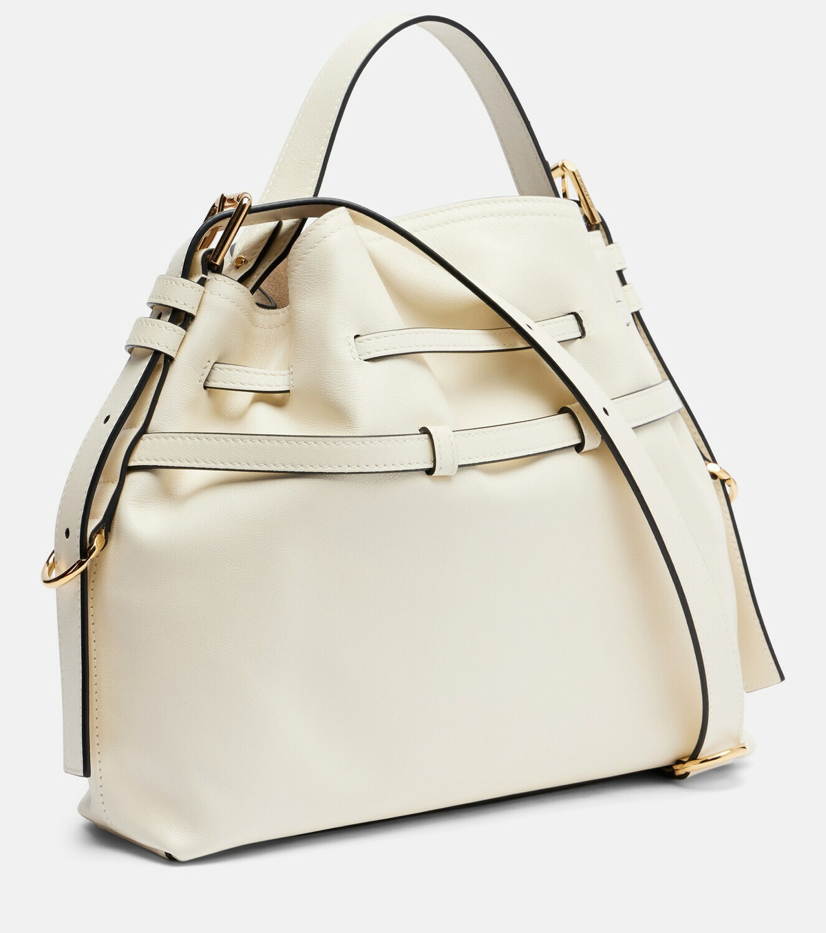 Givenchy Voyou Small leather bucket bag